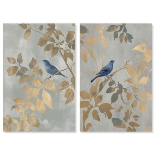 Gold Bough Duet Living Room Set Canvas Print by Art Remedy - Bed Bath ...