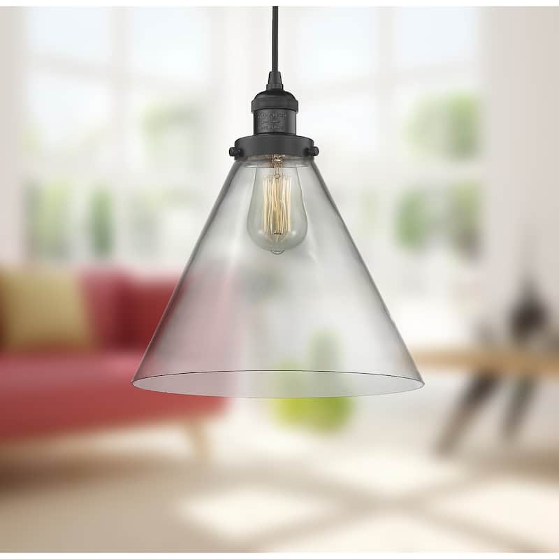 Innovations Lighting X-Large Cone Single Light 12" Wide Pendant