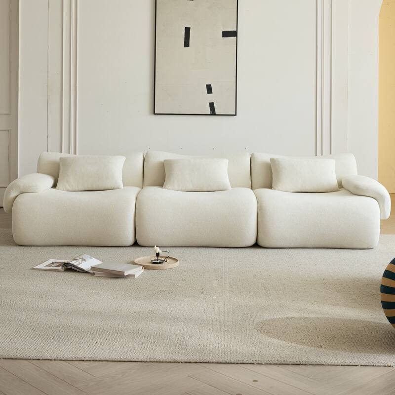 Modular Sectional Sofa, Compressed Sectional Sofa Modern Minimalist Style Couch, Bedroom, Comfy Compressed Sofa Couch