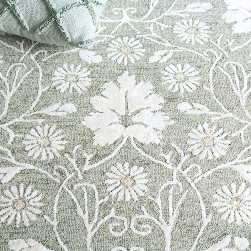 SAFAVIEH Handmade Glamour Hadwiga Wool Rug