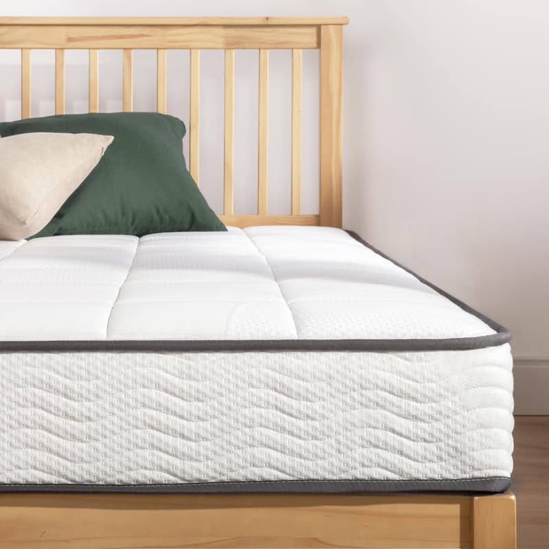 Crown Comfort 8 Inch Bonnell Spring Mattress with Comfort Foam Top