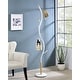 preview thumbnail 18 of 18, Roundhill Furniture Arles Metal Standing Coat Rack