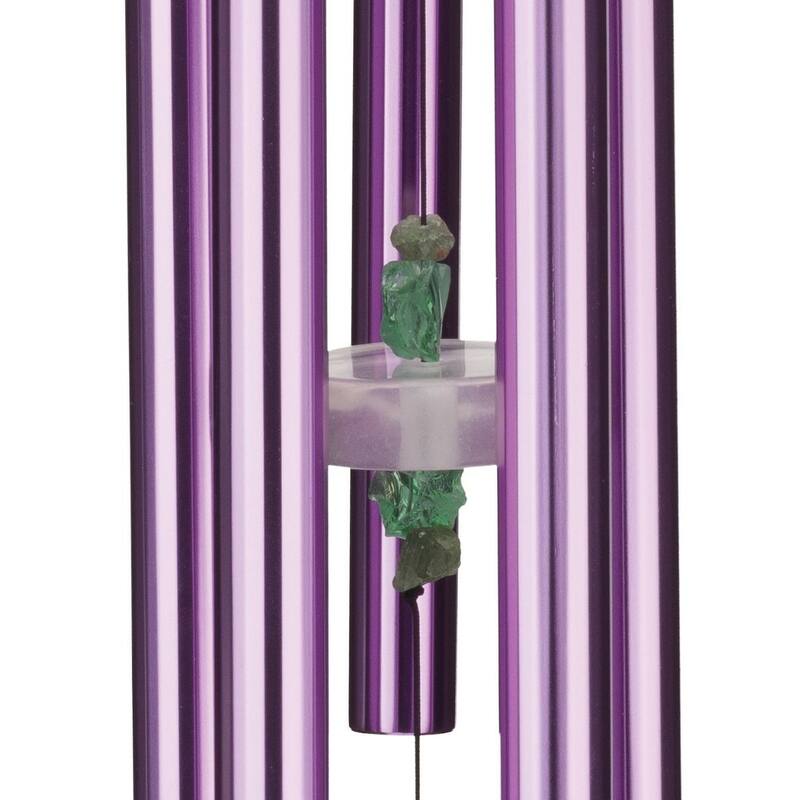 Zen Crystal Chime 22" - Rose
