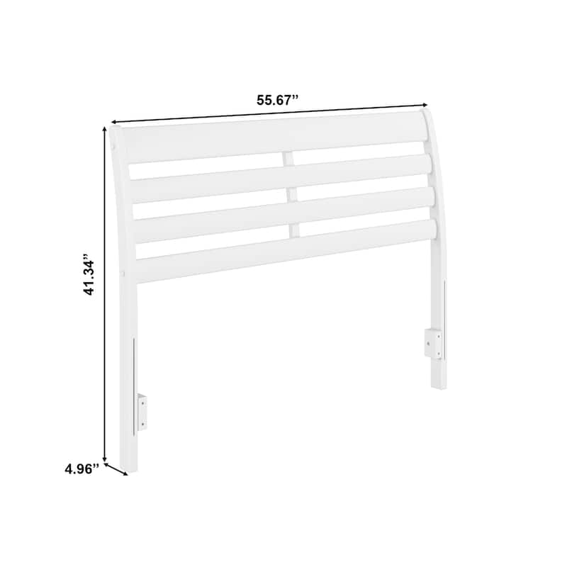 Savannah Solid Wood Headboard with Attachable Charger