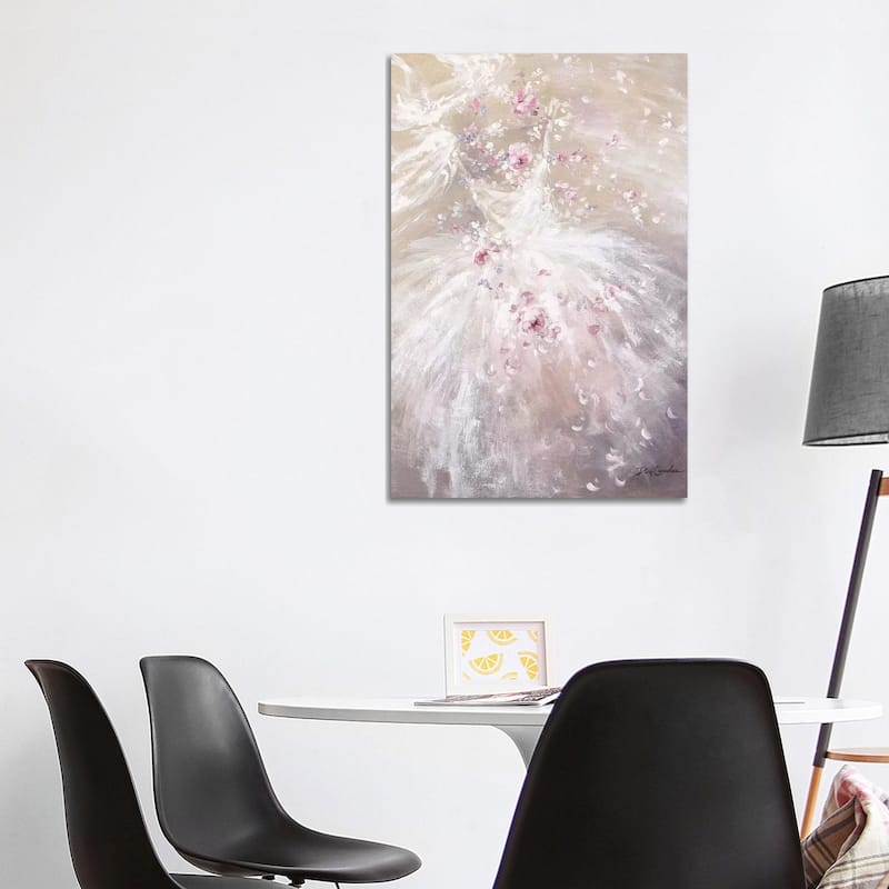 iCanvas "Rose Dance II" by Debi Coules Canvas Print - 40x26x1.5