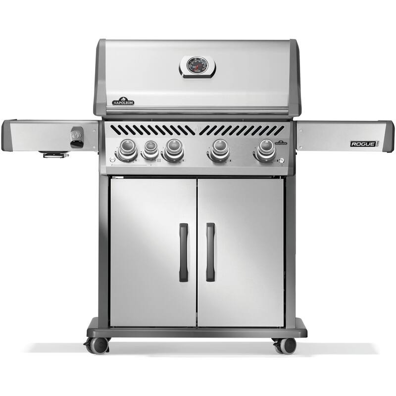 Napoleon RP525SIBP-2 Rogue PRO 62,000 BTU 61" Wide Liquid Propane Free - Silver