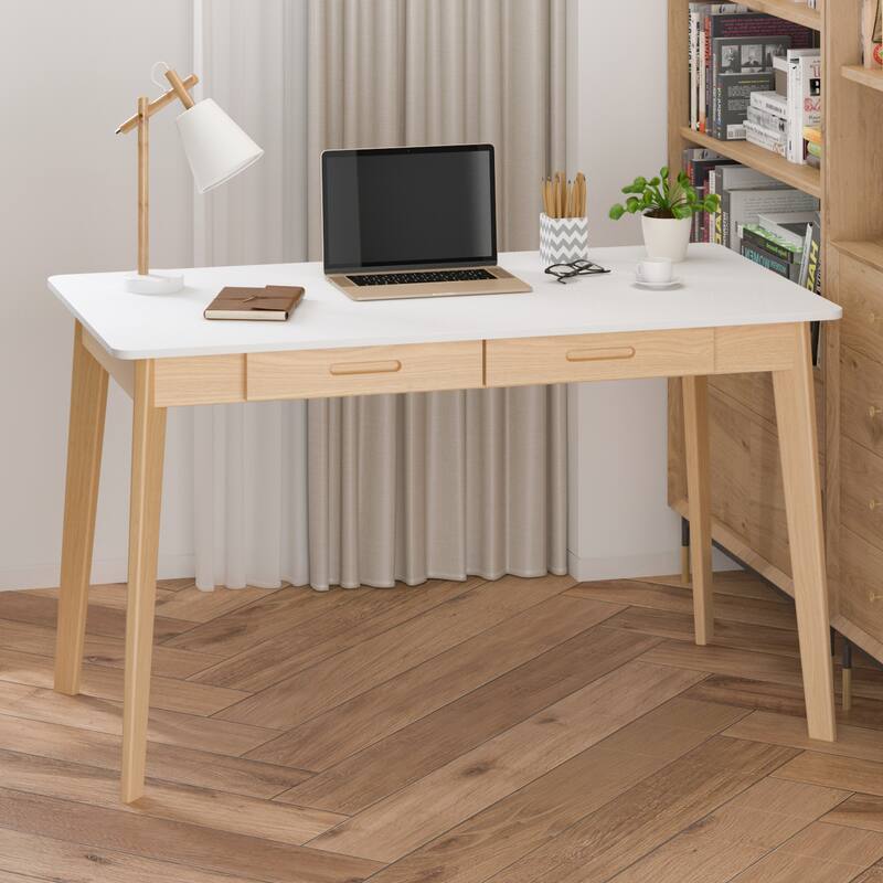 47.2"W Study Desk Writing Desk Simple