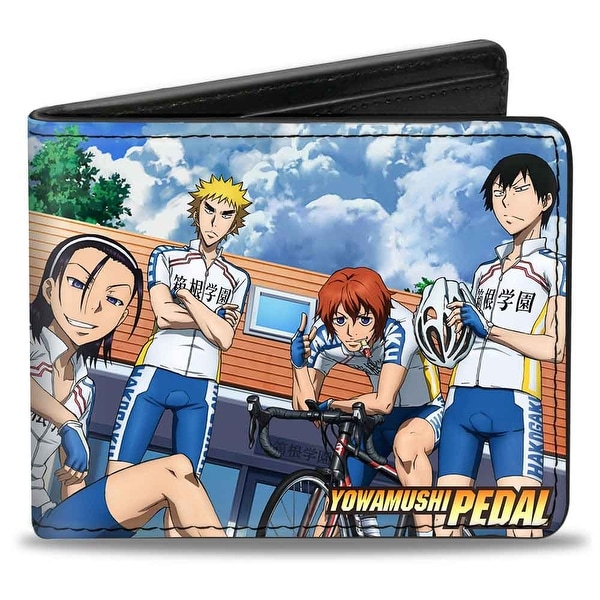 Crunchyroll Yowamushi Pedal Team Hakogaku 4 Riders Pose Academy Logo Bi Bi Fold Wallet One Size Fits Most Overstock 16768561 See more of yowamushi pedal on facebook. overstock com