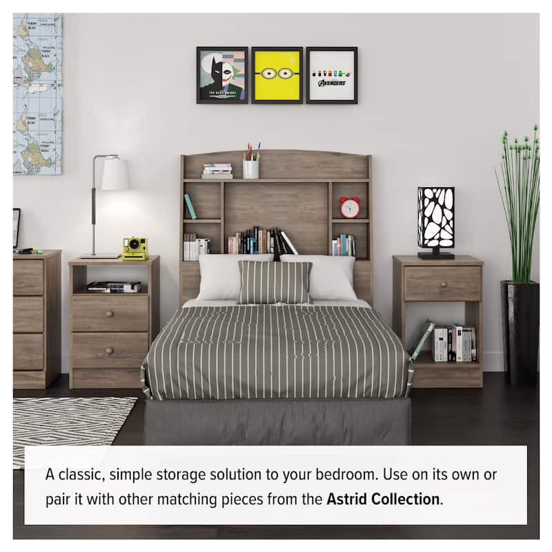 Prepac Astrid 6 Drawer Double Dresser for Bedroom, Wide Chest of Drawers, Bedroom Furniture,Traditional Furniture
