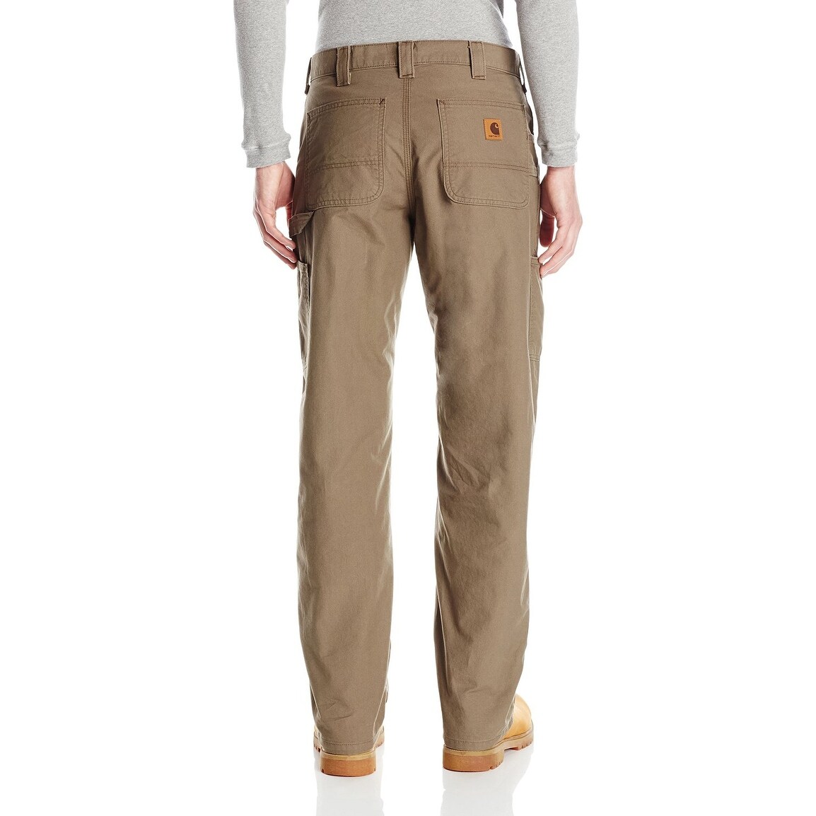 carhartt men's canvas work dungaree