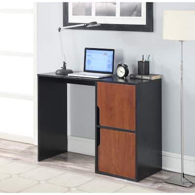 Convenience Concepts Designs2Go Student Desk with Storage Cabinets