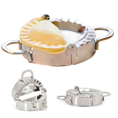 Rapid Ravioli and Dumplings Stainless Steel Maker - 4.500 x 3.500 x 2.250