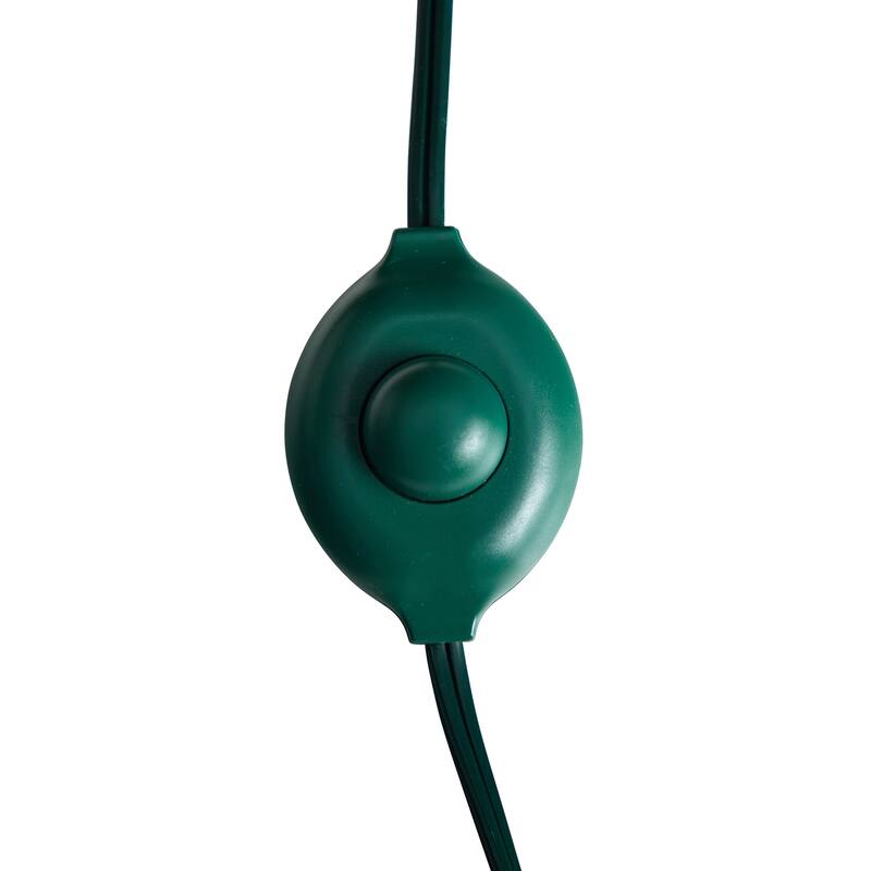 7.5ft. Fir Artificial Christmas Tree with 650 Multi Color LED Lights, Instant Connect & 60 Globe Bulbs-Vibrant X-Mas Centerpiece