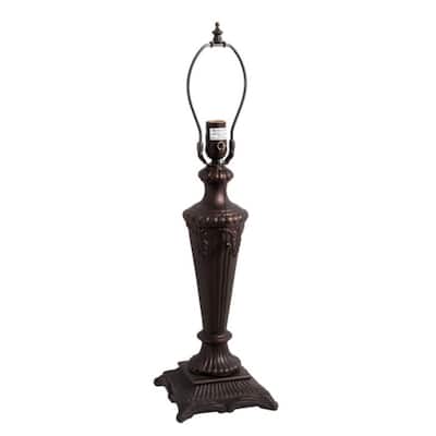Meyda Tiffany 26315 Fluted 16" Tall Lamp Base