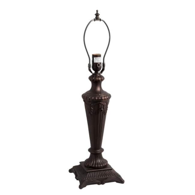 Meyda Tiffany 26315 Fluted 16" Tall Lamp Base