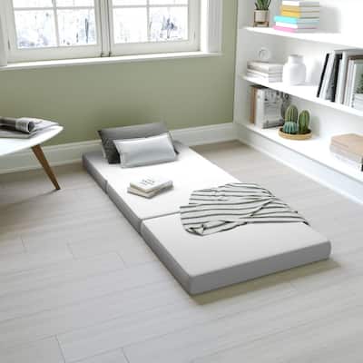 Tri-Fold Cooling Memory Foam Mattress in a Box