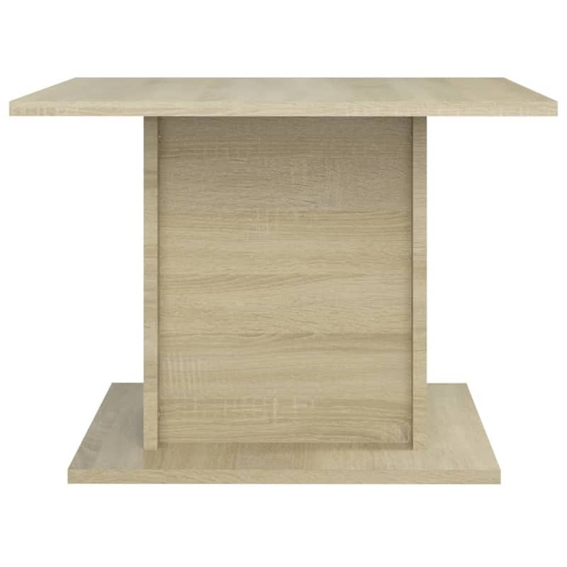 vidaXL Coffee Table End Table Sofa Table Living Room Furniture Engineered Wood - 21.9"x21.9"x15.7"