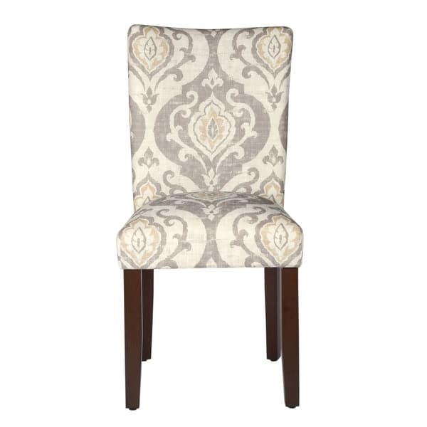Homepop Classic Parsons Dining Chair Suri Brown Set Of 2 On Sale Overstock 12098187