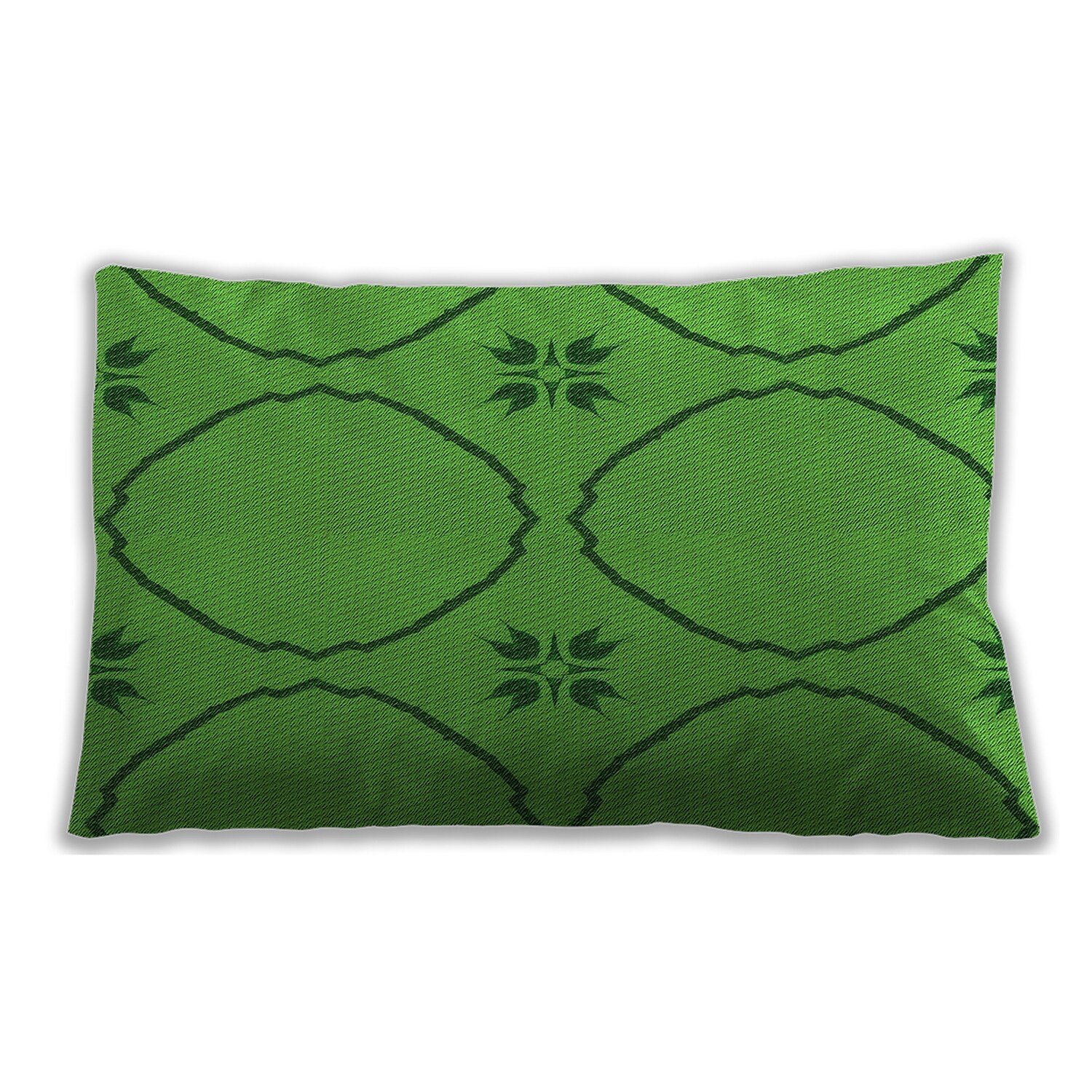 Lime green lumbar pillows discount