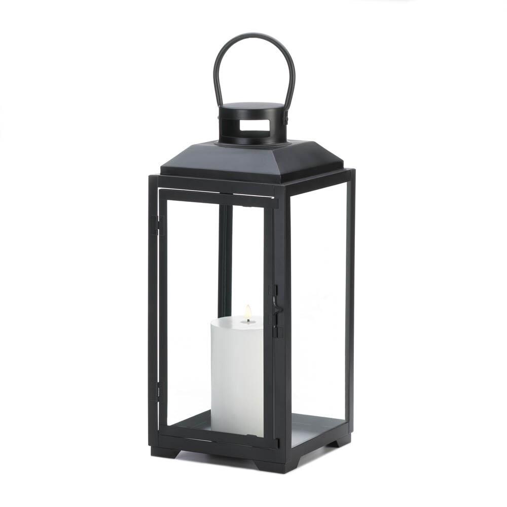 modern black lantern