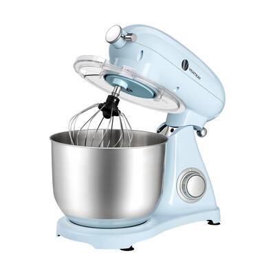 VENTRAY Stand Mixer Electric Food Mixer with Attachment Hub 6-Speed Tilt-Head Food Processor Machine – Sky Blue