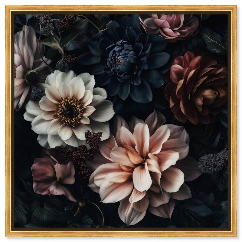 Dusty Dreams Canvas by Art Remedy - Gold - 30" x 30"