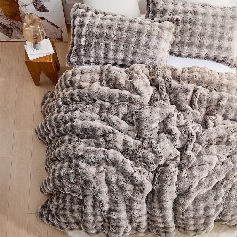 Snowball® Chunky Bunny - Coma Inducer® Oversized Comforter Set - Icy Mocha