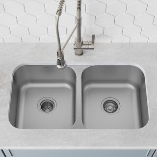KRAUS Undermount Stainless Steel Kitchen Sink with