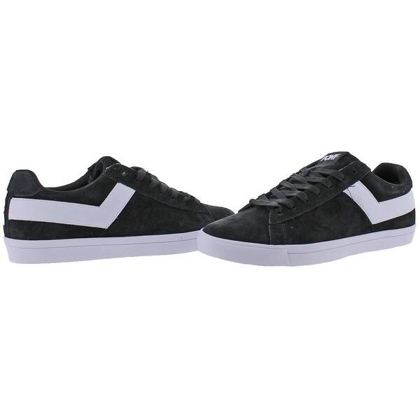 Shop Pony Mens Top Star Core Sneakers Retro Chevron Contrast
