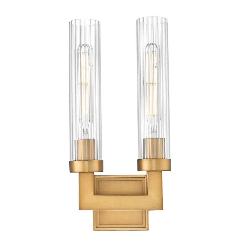 Z-Lite 740-2S Beau 2 Light 17" Tall Bathroom Sconce