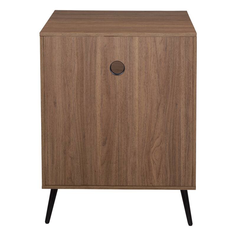 Retro Record Player Stand w/ Album