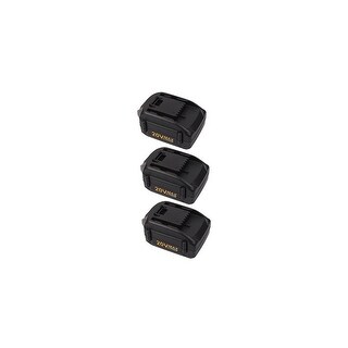 Shop 20v 4 0ah Battery For Worx Wa3578 Wa3520 Wa3525 Wa3575 Wg151 Wg155 3 Pack Free Shipping Today Overstock 28787862