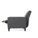 preview thumbnail 36 of 84, Darvis Fabric Recliner Club Chair by Christopher Knight Home