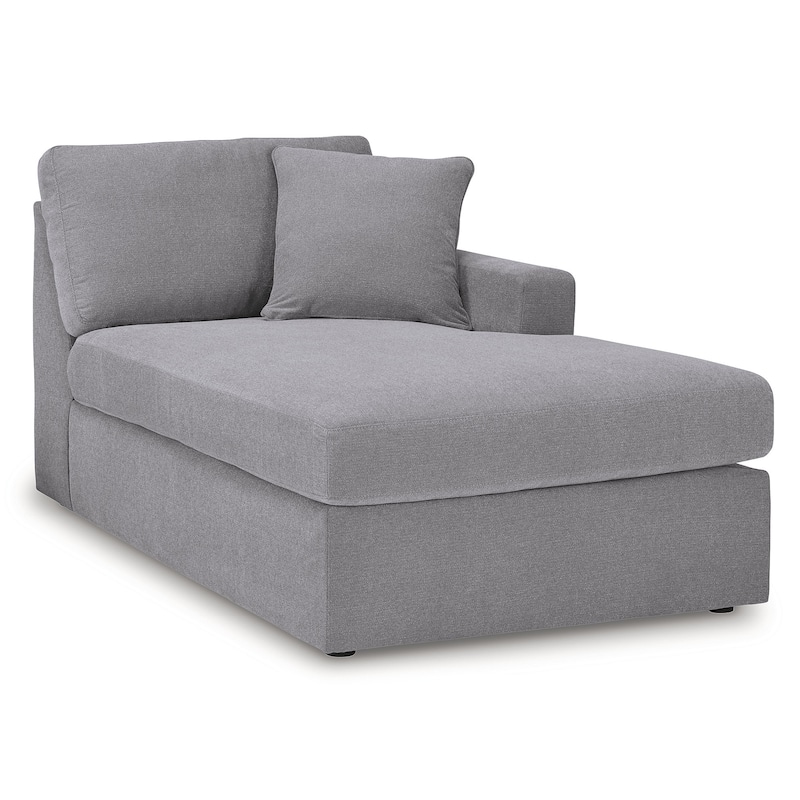 Signature Design by Ashley Modmax 6-Piece Sectional with Chaise and Storage Console - 140" W x 86" D x 36" H