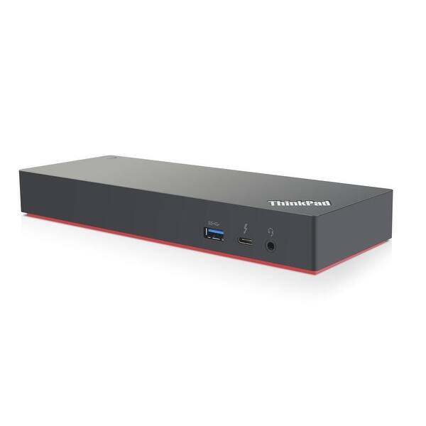 Shop Black Friday Deals On Lenovo Thinkpad Thunderbolt 3 Workstation Dock 40an0230us Docking Station On Sale Overstock 28261148