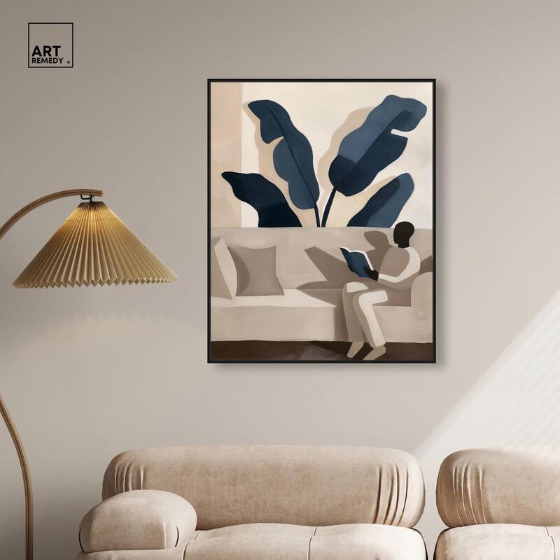 Void Reader II Canvas by Art Remedy