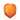 Seated Heart Himalayan Salt Lamp - Orange