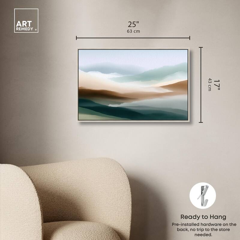 Nuance of the Range I Canvas by Art Remedy