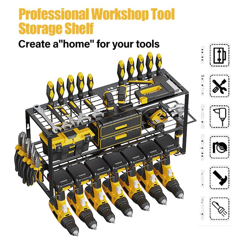 Garage Storage Rack for Cordless Tools