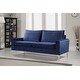preview thumbnail 30 of 28, Buchholz 2 Piece Velvet Living Room Set