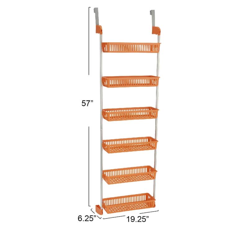 Household Essentials 6-basket Over-the-Door Organizer