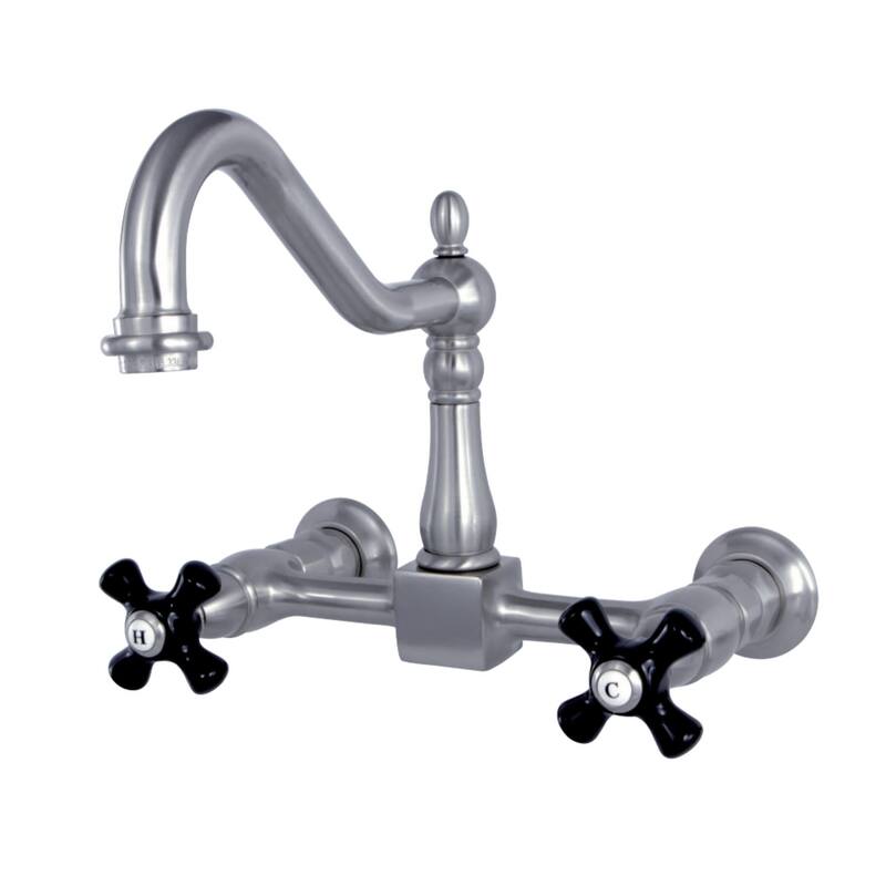 Kingston Brass Duchess 1.8 GPM Wall Mounted Bridge Kitchen Faucet