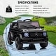 preview thumbnail 15 of 16, Kids 12V Ride on Car Licensed Mercedes Benz G63