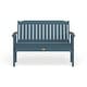 preview thumbnail 32 of 40, Lehigh 4-foot Eco-friendly Synthetic Wood Garden Bench