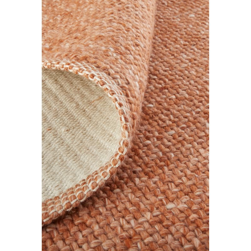 Siona Space Dyed In/Outdoor Flatweave, Dusty Blue, Area Rug