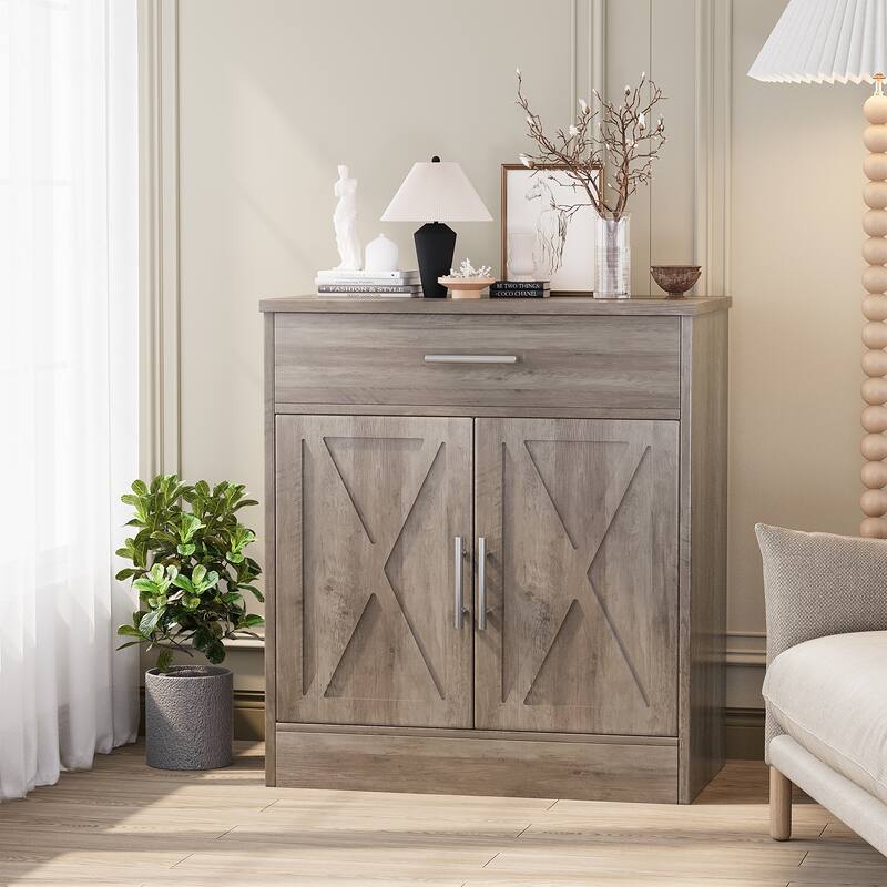 Futzca Sideboard Buffet Cabinet, Kitchen Storage Cabinet