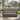 3-Seat Patio Wicker Sofa Soft Cushion Brown - Grey