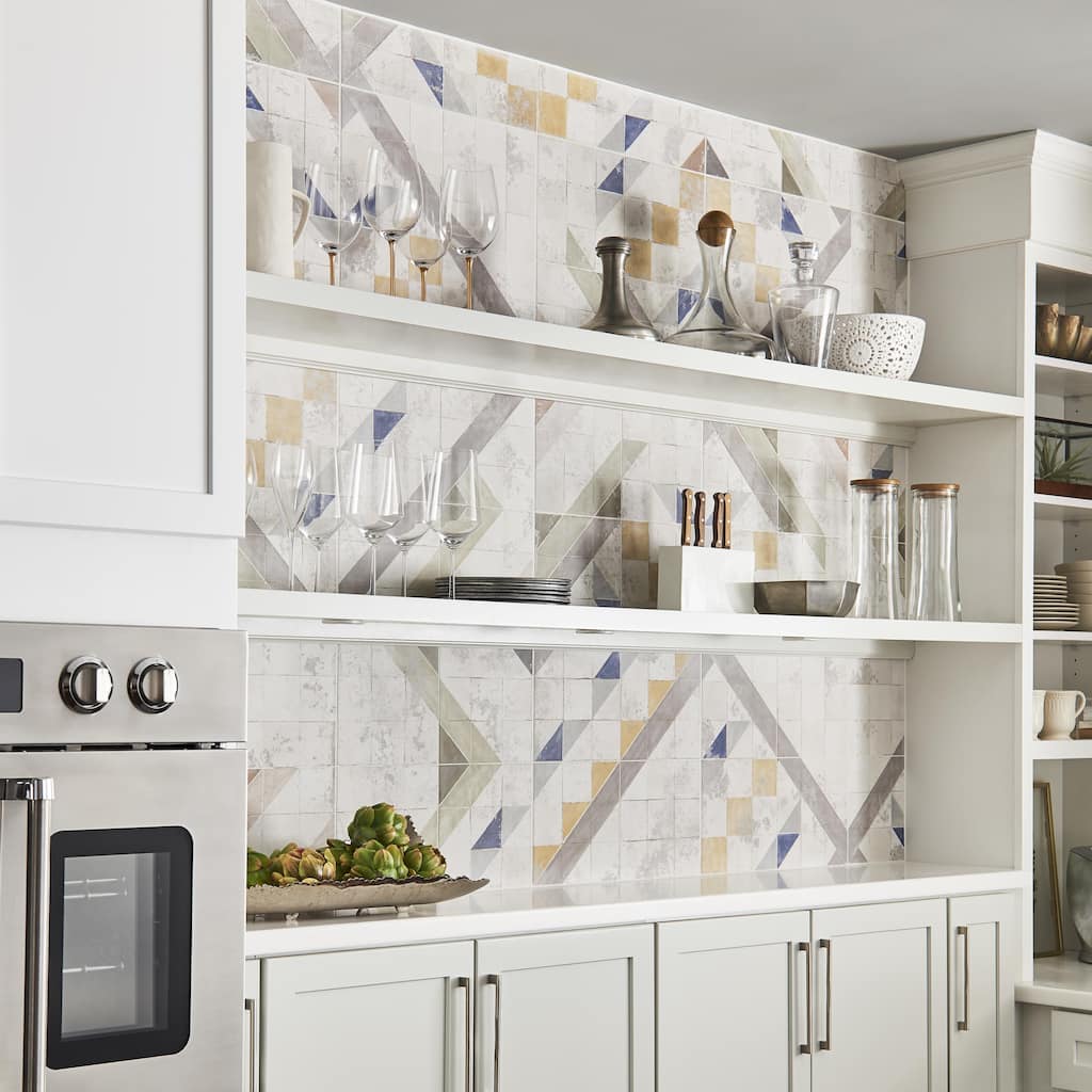 Merola Tile Kings Marais Colors 17-3/4" x 17-3/4" Porcelain Floor and Wall Tile