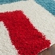 preview thumbnail 9 of 10, SAFAVIEH Kids Shag Dula Chevron Nursery Playroom 2-inch Thick Rug