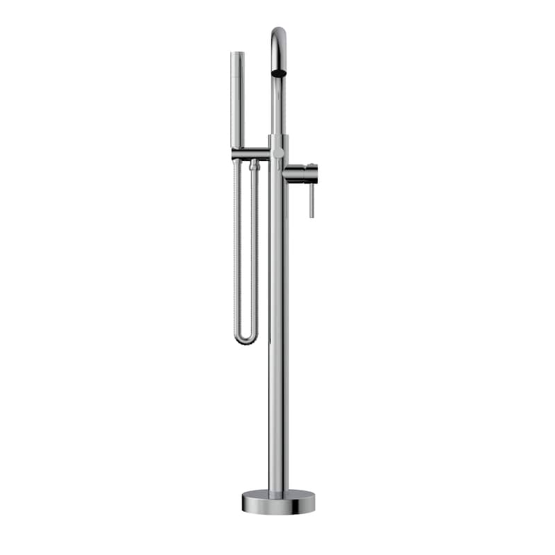 Belanger Single Handle Floor Mounted Freestanding Tub Filler